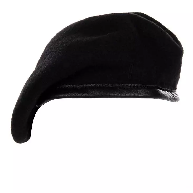 Black Beret, Fostex - Berets, Caps, and Military Hats - 21111B-57 - 1