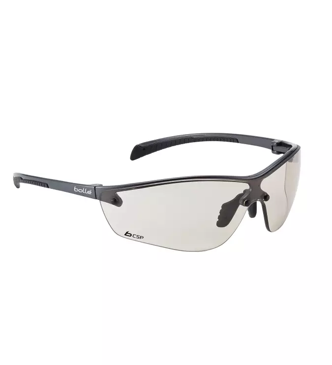Bollé Silium+ SILPCSP Platinum Safety Glasses, Clear Lens - Sunglasses - 256517 - 1