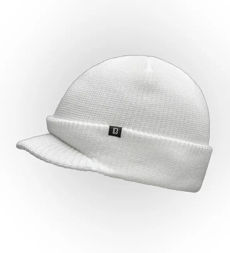 Brandit US Jeep Cap Beanie, White - Beanies - 7011-10007 - 1