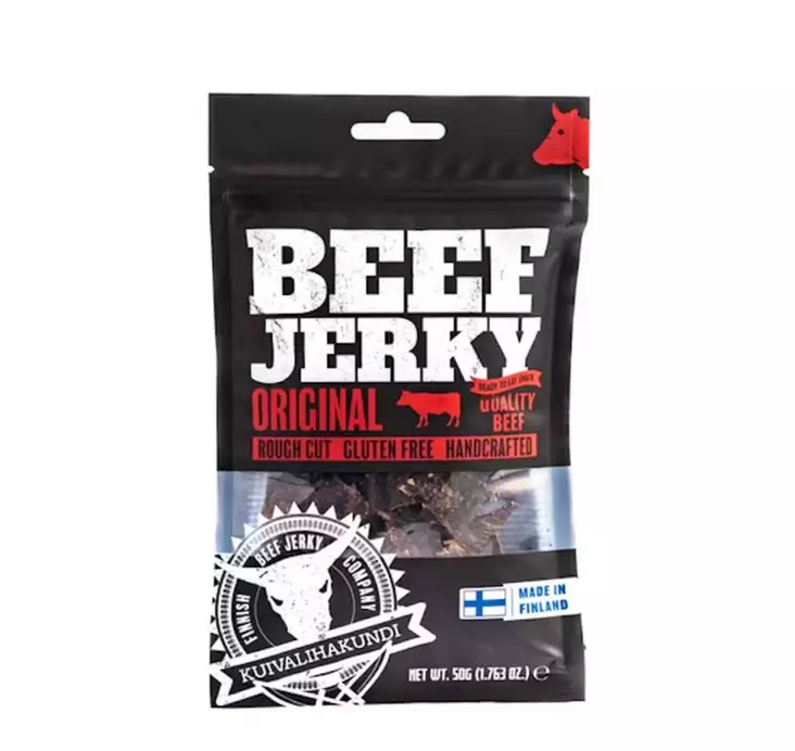 Kuivalihakundi Beef Jerky Original, 50g - Camping Meals and Drinks - 300007 - 1