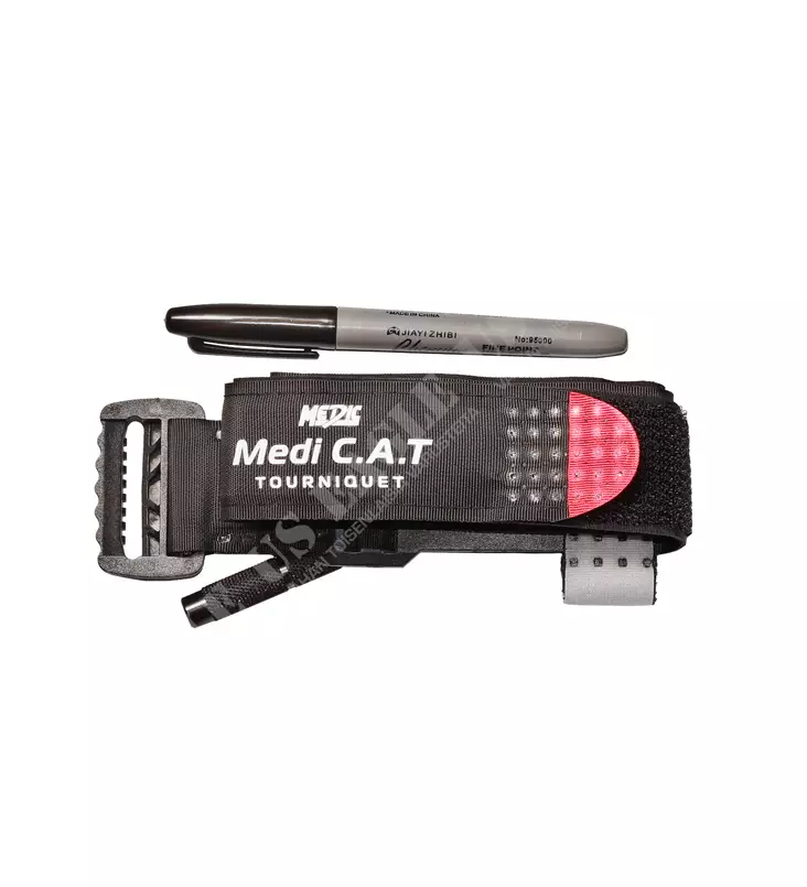 MEDIC Medi C.A.T. - Tactical Compression Bandage with Aluminum Tension Rod - First Aid Supplies - M077 - 1