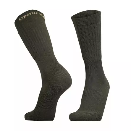 UphillSport ROVA Hunting and Fishing Merino Wool Socks, 4-Layer, Green - Socks - E9091-777-35-38 - 2