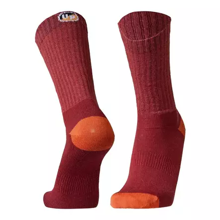 UphillSport Posio Hiking Socks, Merino Wool, Wine - Socks - E9189-102-35-38 - 2