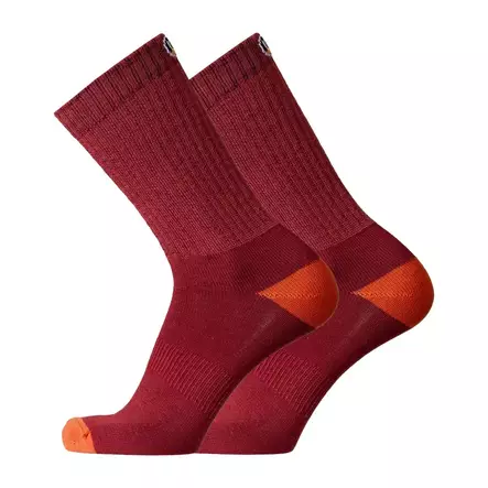 UphillSport Posio Hiking Socks, Merino Wool, Wine - Socks - E9189-102-35-38 - 1