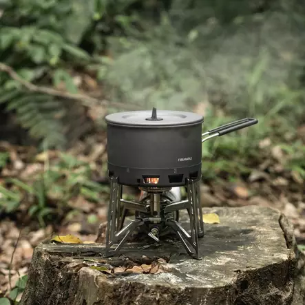 Fire-Maple Petrel Ramen Pot 800 ml with Heat Exchange Element - Camping Cookware - FMPRP8 - 2