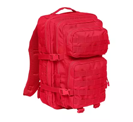 Brandit Assault Pack Backpack, Large, Red - Backpacks - 8008-38 - 1