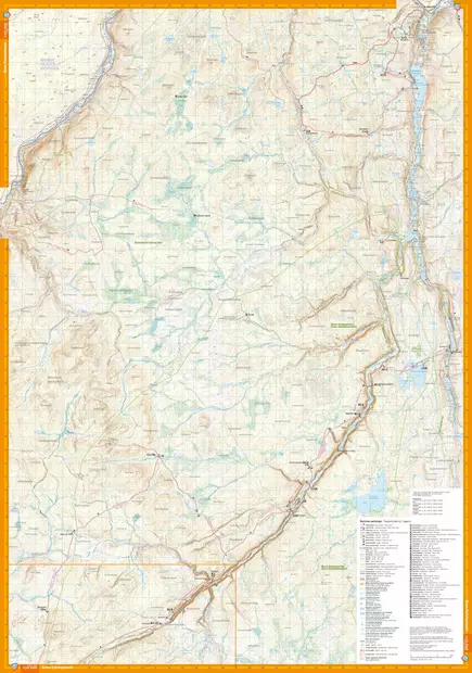 Map of Kevo, Kuivi & Paistunturi, Calazo - Maps and Bags - 528 - 2