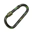 75 mm Carabiner with Screw Lock, Woodland, Fosco - Climbing and Carabiners - 259128 - 1