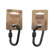 80 mm Locking Carabiner, Green, Fosco - Climbing and Carabiners - 259178 - 2