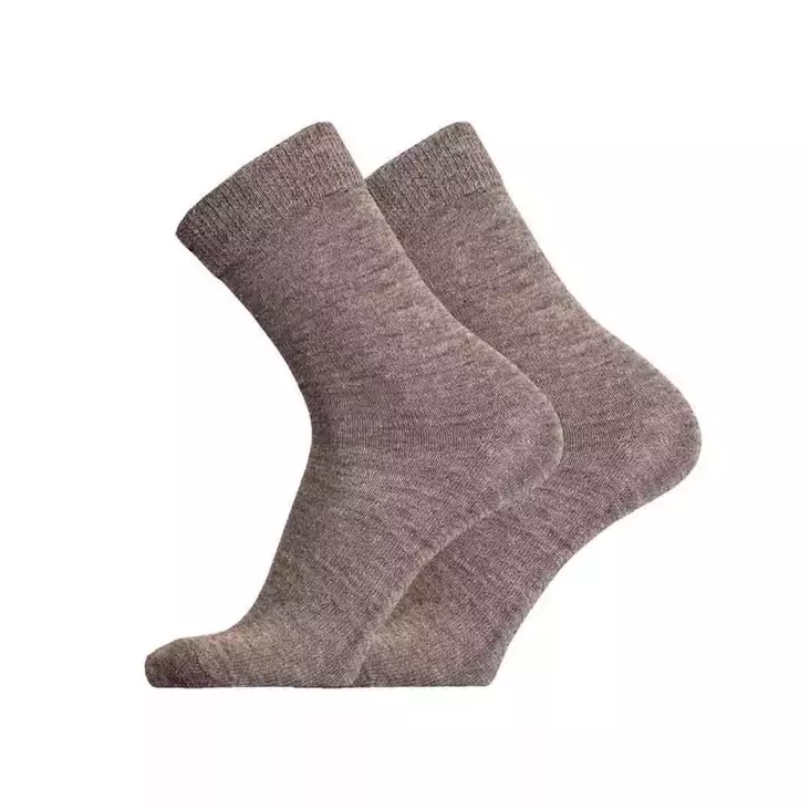 Alpaca Wool Socks Nakku, Grey - Socks - 8649-152-35-38 - 1