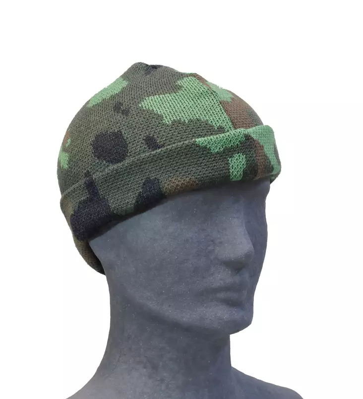 U.S.E. Finnish Commando Beanie, Merino Wool, Camouflage - Beanies - 9918 - 1