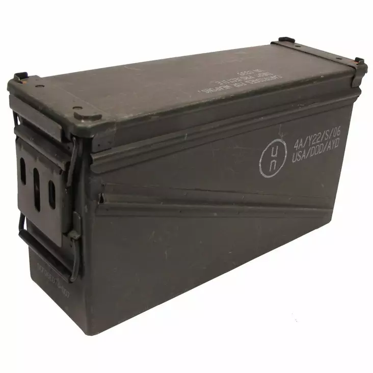 US Original Ammunition Box 47 x 15.5 x 26 cm, Surplus - Ammunition Boxes - 627908 - 1