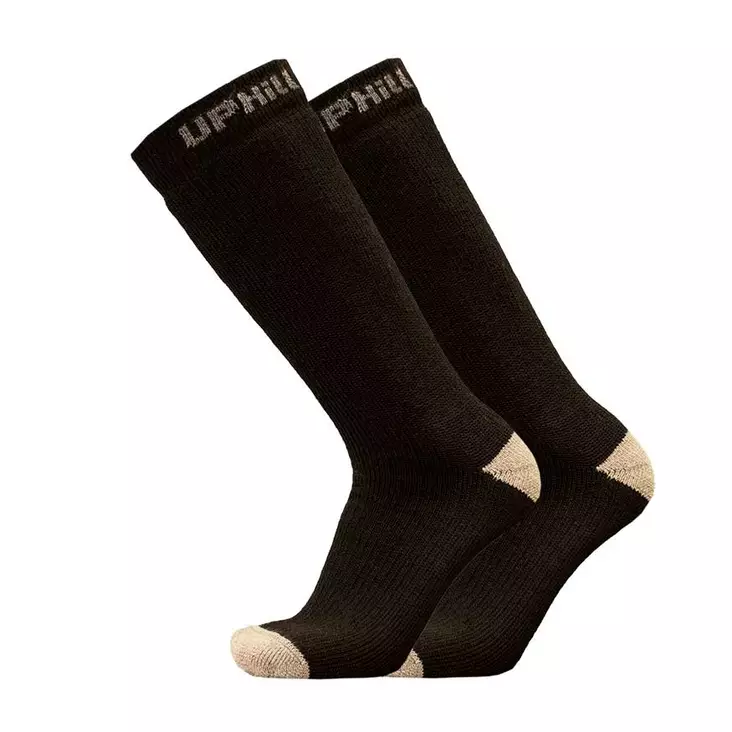 UphillSport Arctic Cold Weather Socks, Merino Wool, Black - Socks - 8734-199-35-38 - 1