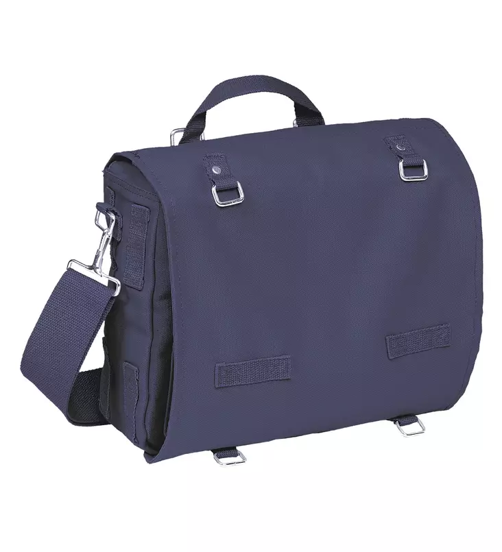 Brandit Shoulder Bag, Navy Blue - Bags - 8002-8 - 1