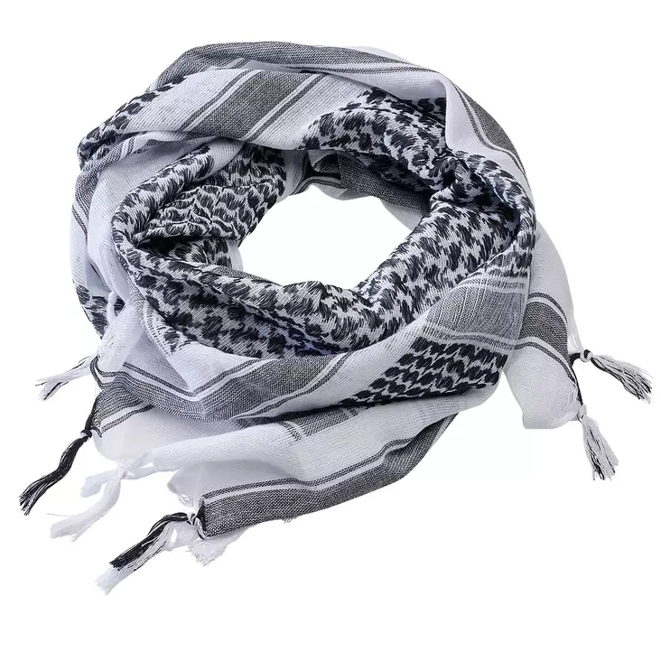 Brandit Shemagh - Scarf, Black and White - Shemaghs - 7009-188 - 1