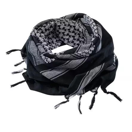 Brandit Shemagh Scarf, Black and White - Shemaghs - 7009-99 - 1