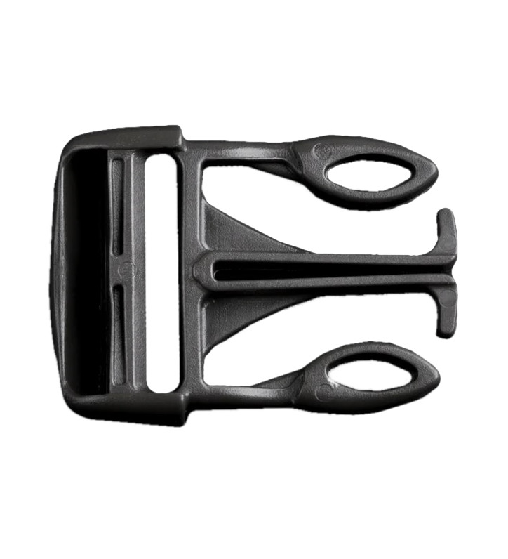 ITW DWSR, 25 mm, Male Buckle, Black - Buckles and Clips - 190650509 - 1