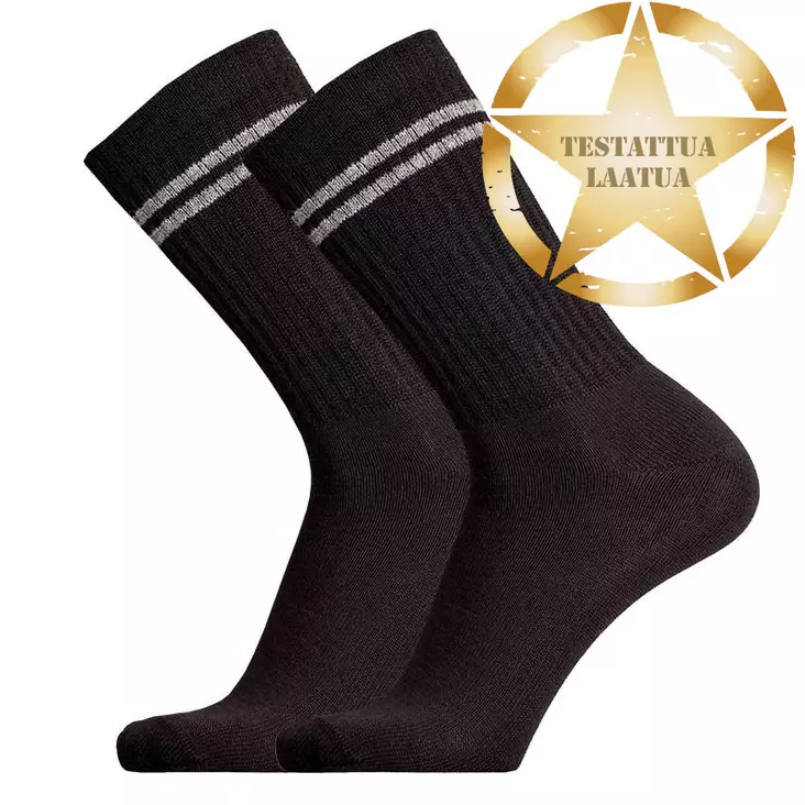 U.S.E. SA M05 Army Socks, Merino Wool, Black - Socks - 8209-199-37-39 - 1