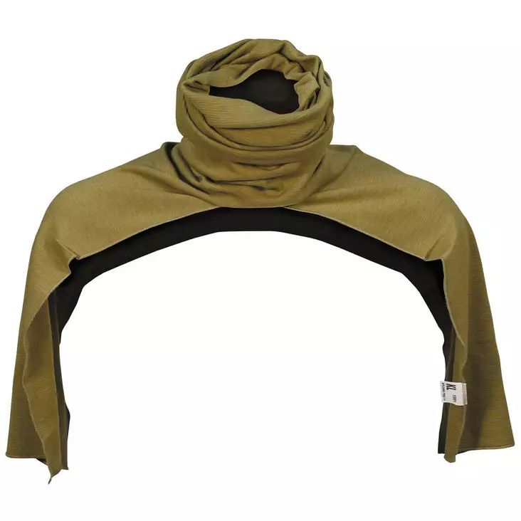 Dutch Wool Tube Scarf, Khaki, Surplus - Scarves and Neck Warmers - 616039 - 1