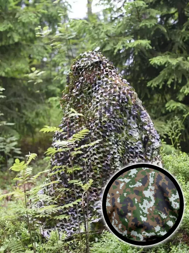 M05 Camouflage Netting, Frost Pattern, 150 x 200 cm - Camouflage Nets - 219999 - 1