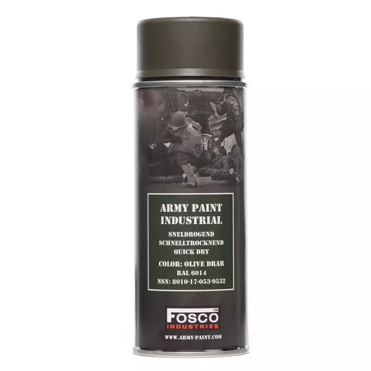 Olive Drab Spray Paint, Fosco - Spray Paints - 469312-39 - 1