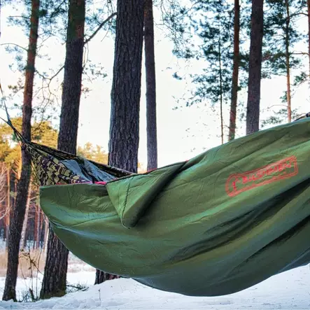 Bushmen EASY Underquilt 2.2m Hammock Underquilt - Hammock Accessories - BUEAUQgrn-sca - 2