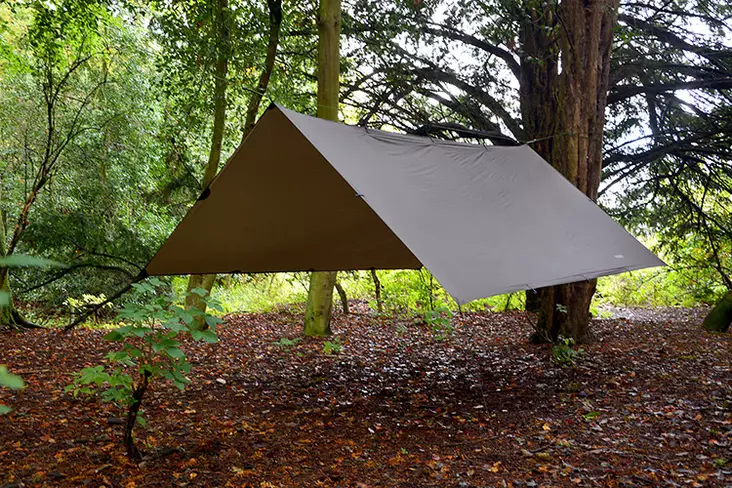 DD SuperLight Tarp - Ultra Lightweight Shelter Fabric 3 x 2.9 m - Tarp and Tent Fabrics - DD-SLT-Ruskea - 1