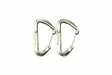 Carabiner - Locking Ring 2 pcs HMM, Gray - Climbing and Carabiners - DD-KARAB - 2