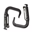 Grimloc Carabiner Set of 4, Black - Climbing and Carabiners - 259136B - 4