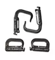 Grimloc Carabiner Set of 4, Black - Climbing and Carabiners - 259136B - 2