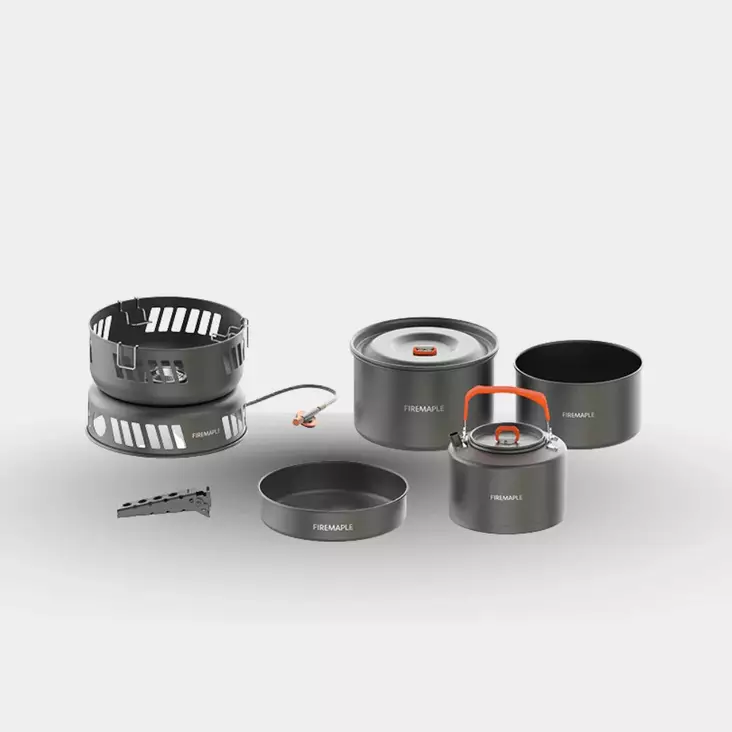 Fire-Maple camping stove set with a gas burner - Gas Stoves - FMCKWGB - 1