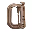 Grimloc Carabiners 4-Pack Set, Coyote - Climbing and Carabiners - 259136C - 3