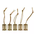 MOLLE Clip with Elastic Cord, 5 pcs / pack, Coyote - Straps and Loops - 469687C - 1