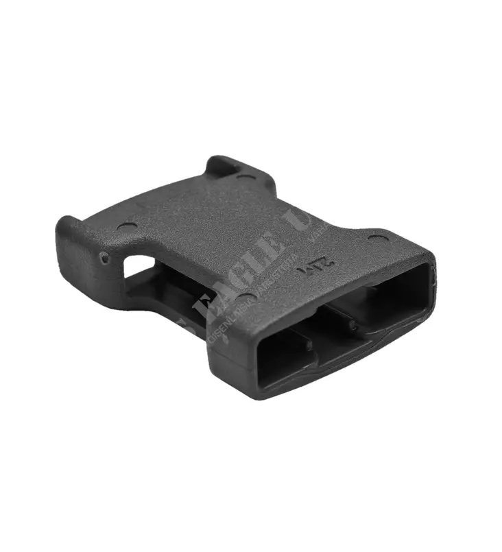 2M Due Emme WB-25 buckle 25 mm – female part, black, IR - Buckles and Clips - WB-25-B-F - 5