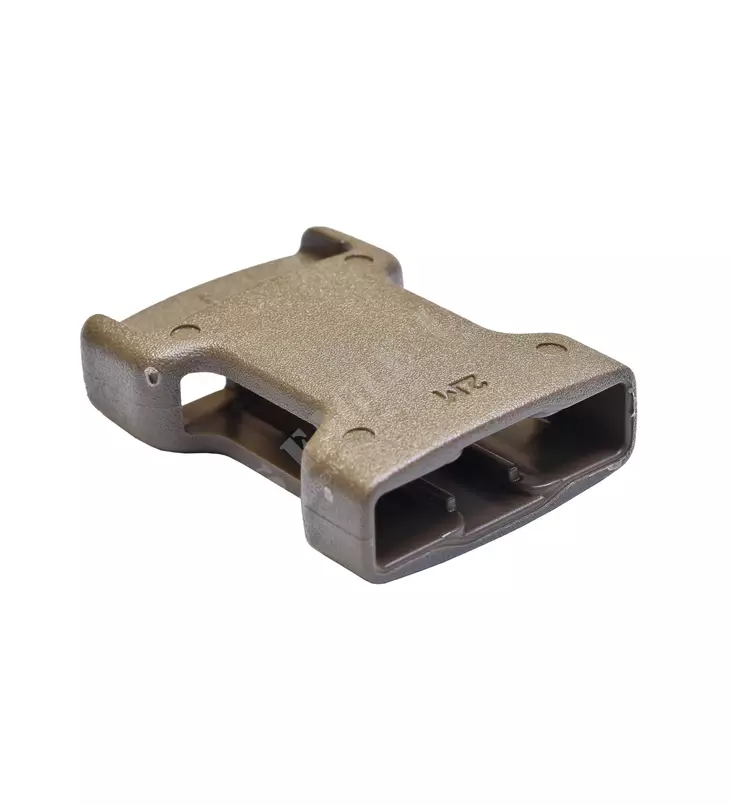 2M Due Emme WB-25 buckle 25 mm – female part, olive green, IR - Buckles and Clips - WB-25-G-F - 4