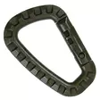 85 mm Green Plastic Carabiner - Climbing and Carabiners - 259135G - 1