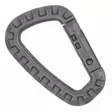 Plastic Carabiner Clip 85 mm, Gray - Climbing and Carabiners - 259135WG - 1