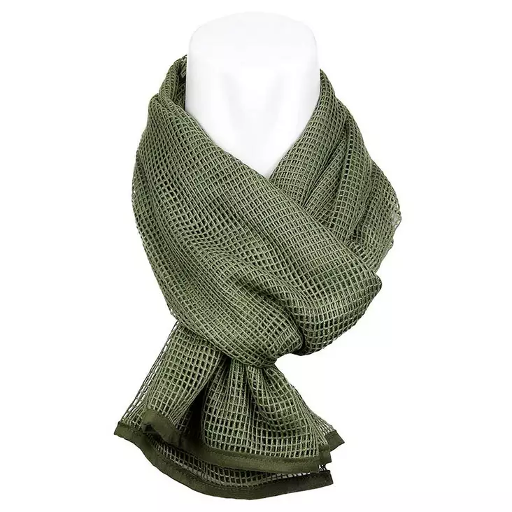 Net Scarf Green, Fosco - Net Scarves - 217205-G - 1