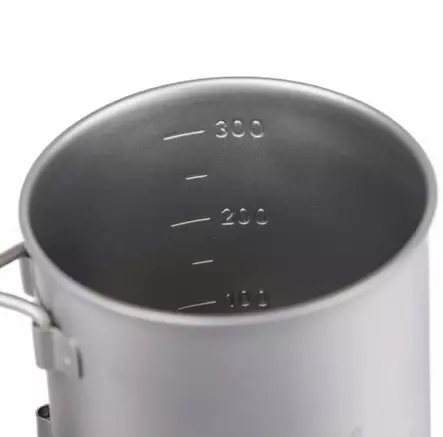 Fire-Maple Alti Mug 0.3L, 63g, Titanium - Cups and Mugs - FMALTI - 2