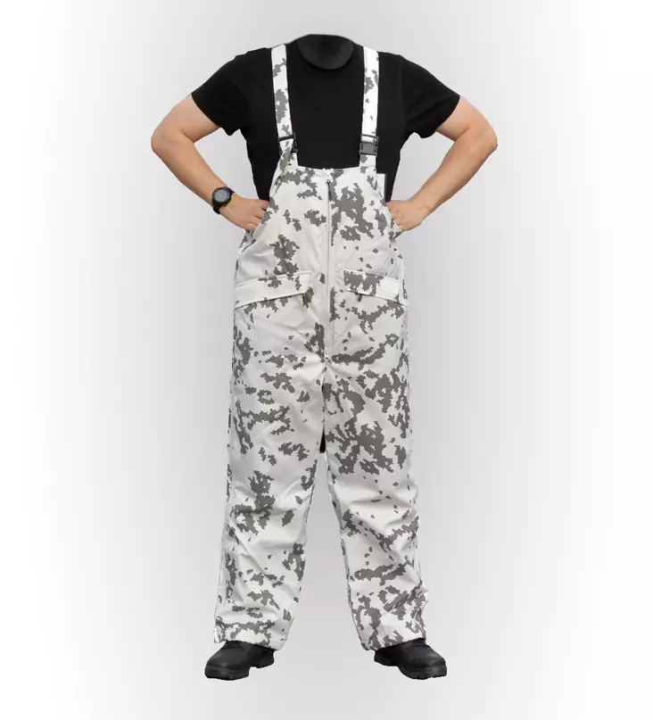 M05 Tactical® Hunter Cold Weather Pants, Snow Camo - Winter Pants - 210010-L - 1