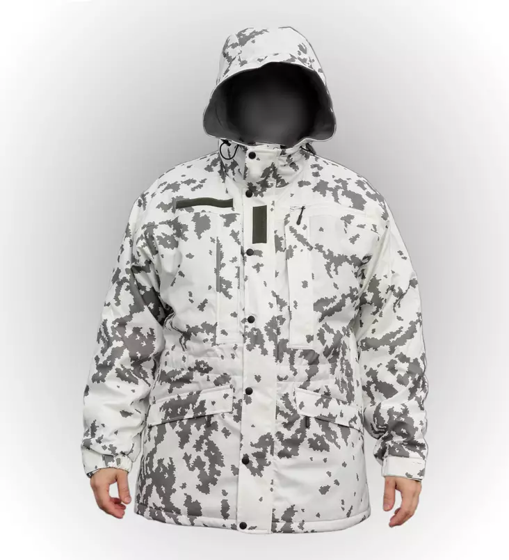 M05 Tactical® Hunter Cold Weather Jacket, Snow Camo - Camouflage Jackets - 210009-L - 1