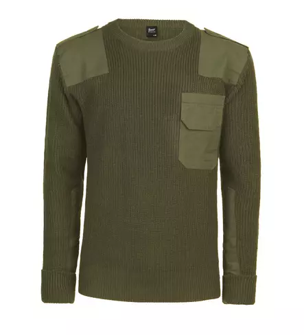 BW Sweater, Olive Green - Long Sleeve Shirts - 5018-1-M - 1