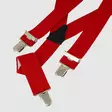 Y-Shaped Suspenders, 35 mm, Red - Braces - 4008-110-cm - 2