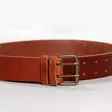 Esko Leather Belt 40 mm, Brown, Helsingin Olkain - Leather Belts - 4000-100-cm - 1