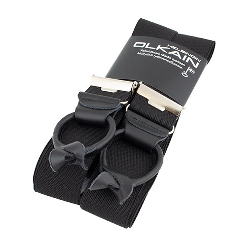 35 mm Snap Suspenders, Black - Braces - 4002-110-cm - 1