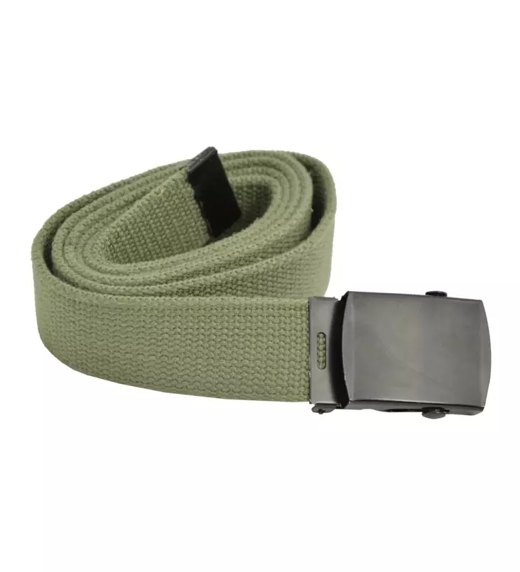 Dutch Trouser Belt, Green, Surplus - Canvas Belts - 610602-105cm - 1