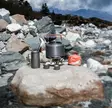 Fire-Maple FEAST XT1 Coffee/Tea Kettle 0.8 Liters with Heat Exchanger - Camping Cookware - FMFEASTXT1-O - 4