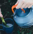 Fire-Maple FEAST XT1 Coffee/Tea Kettle 0.8 Liters with Heat Exchanger - Camping Cookware - FMFEASTXT1-O - 9