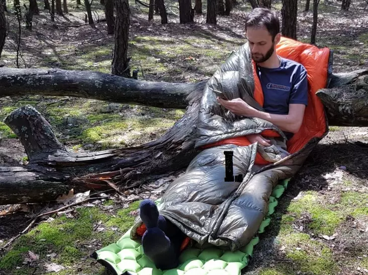 Top Quilt Bushmen Camp-Quilt Glow L +5°C, 200 cm - Hammock Accessories - BUGLCAQ - 1