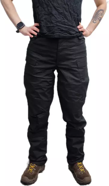 Helikon-Tex SFU Next Mk2 Tactical Cargo Pants, PolyCotton Ripstop, Black - Cargo Pants - SP-SN2-SP-01-XS-R - 2